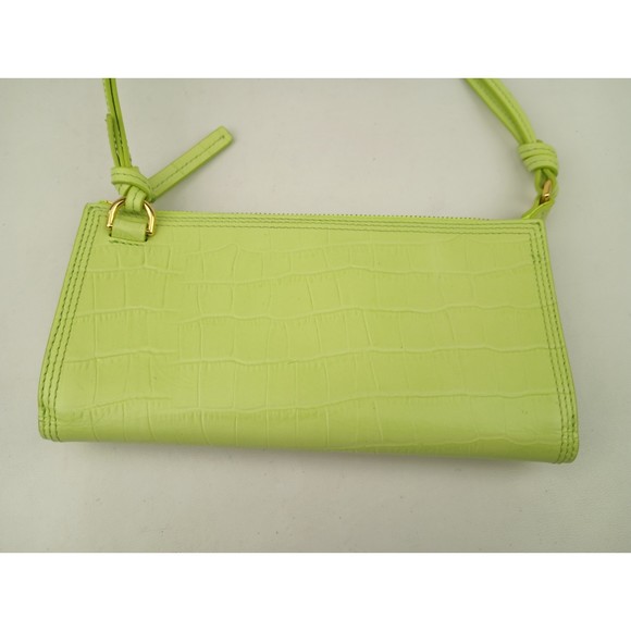 Jacquemus Le Pichoto Leather Mini Bag Lime Green - Picture 4 of 9